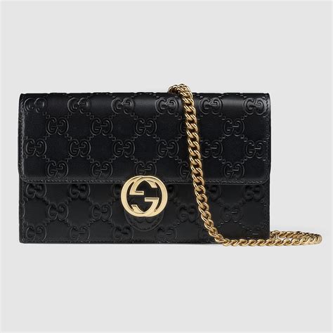 gucci icon moon wallet black|official black Gucci wallet new.